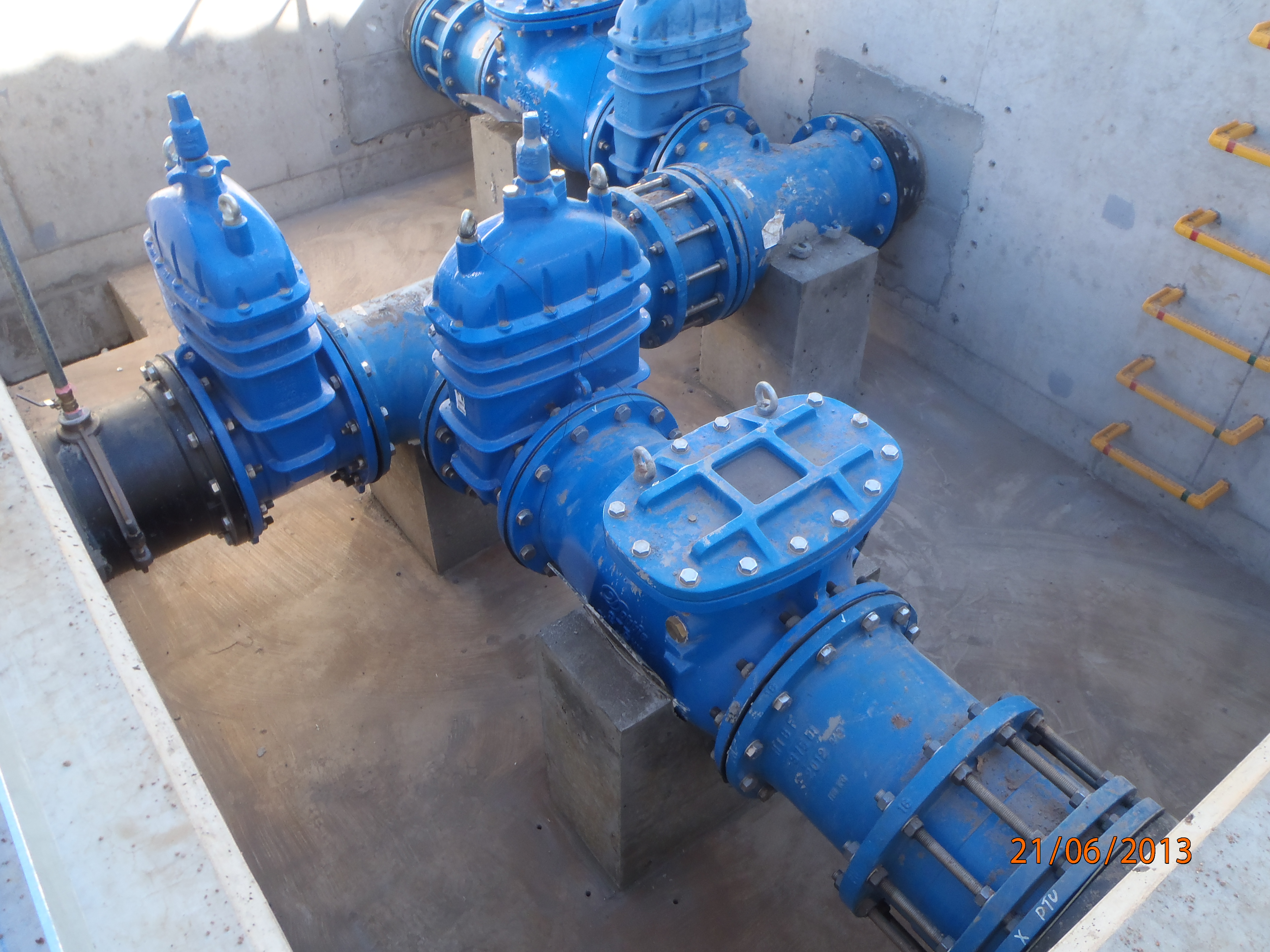 Reservoir Pipework steel aluminium fabrication safety remedial civil concrete reservoir advanced concrete engineering post tension tank prestress slab