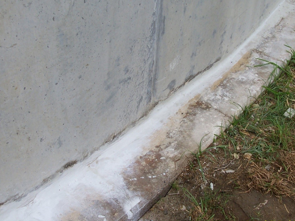 Fernvale Seep After seep after concrete reservoir advanced concrete engineering post tension tank prestress slab