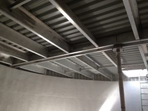 Kenilworth After 2 remedial civil concrete reservoir advanced concrete engineering post tension tank prestress slab